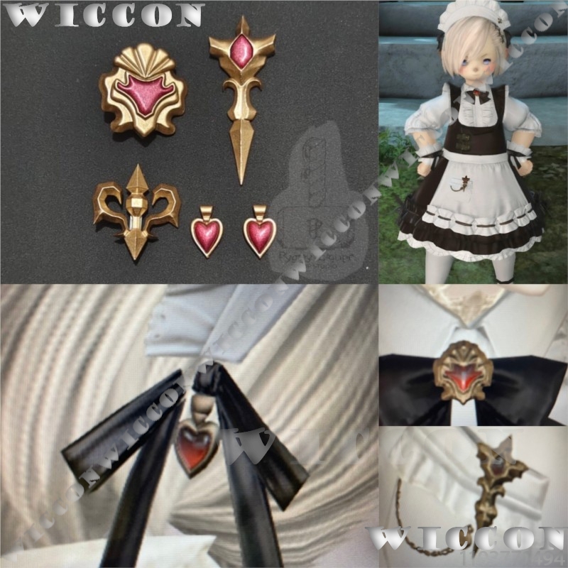Cosplay Prop 3D Print - Conjunto de Accesorios Clásicos para Uniforme