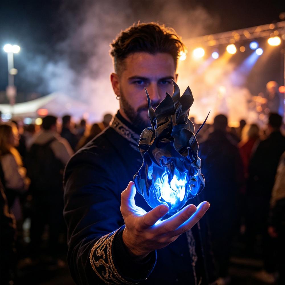Cosplay Flame Prop - Accesorios de Cosplay con Efecto de