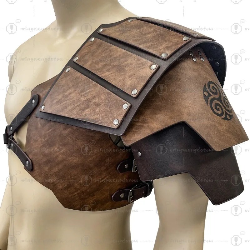 Prop For Cosplay - Armadura medieval unilateral para el hombro,