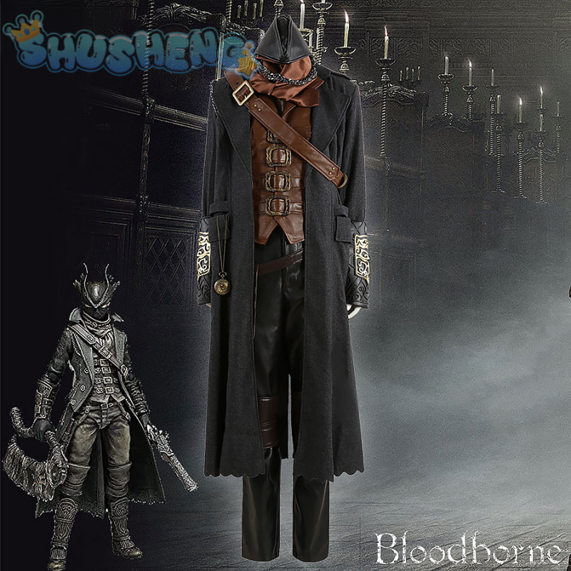 Bloodborne Cosplay Prop - Gehrman hunter juego Bloodborne Cosplay disfraz