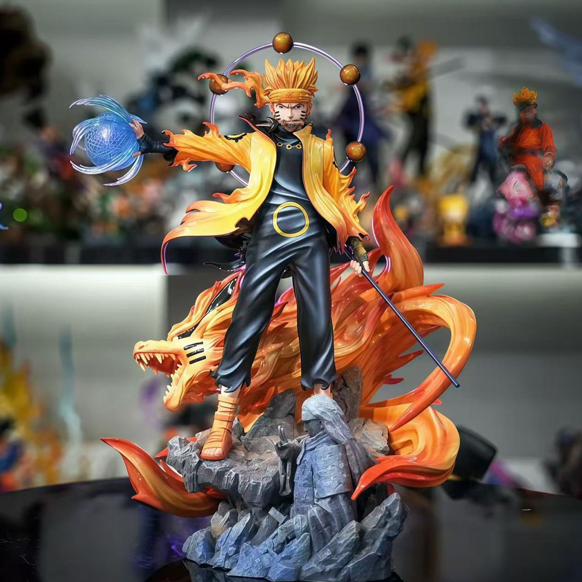 Figura de Anime Ninja con Efec - Cosplay Flame Prop reseña y precio