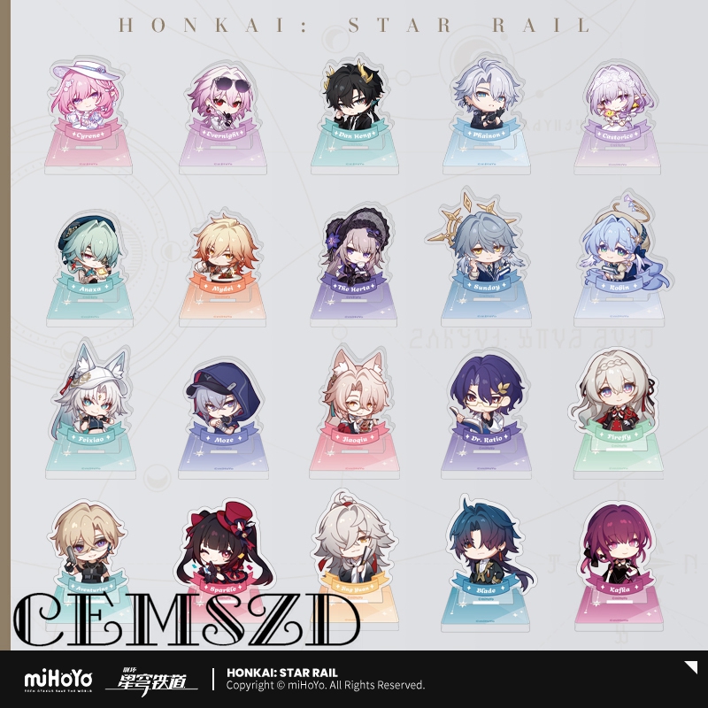 [Original] Juego Honkai Star R - Acrylic Cosplay Prop reseña y precio