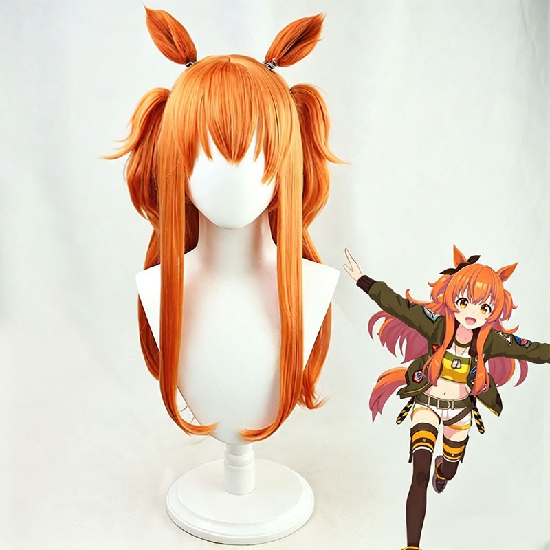 Peluca de Cosplay de Uma Musum - Heat Gun Cosplay reseña y precio