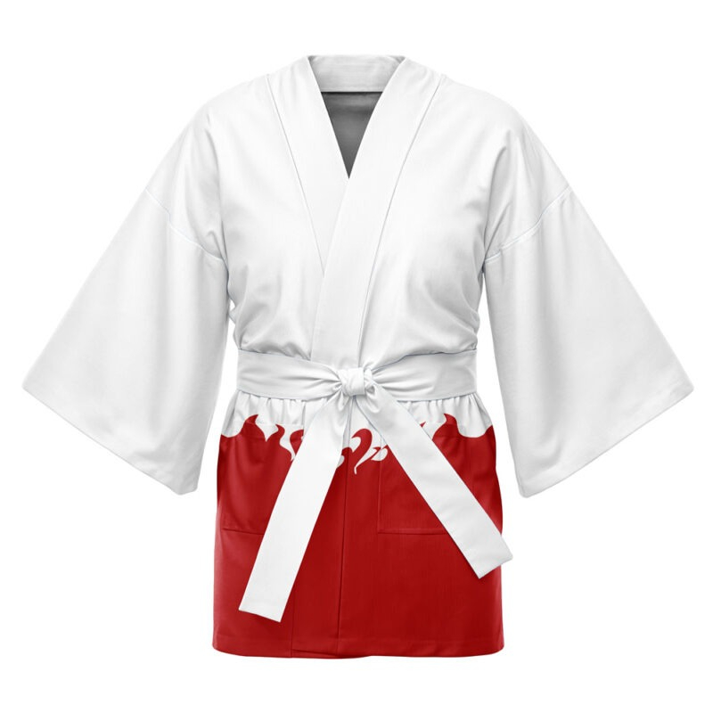 Kimono con Estampado de Llamas - Cosplay Flame Prop reseña y precio