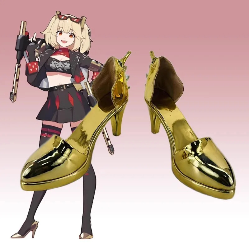 Zapatos de Cosplay Burnice Whi - Burnice Cosplay Prop reseña y precio