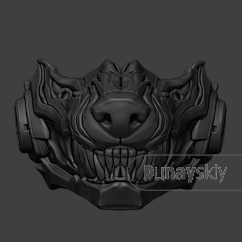 Máscara de lobo Valko de Love  - Cosplay Prop 3D Print reseña y precio