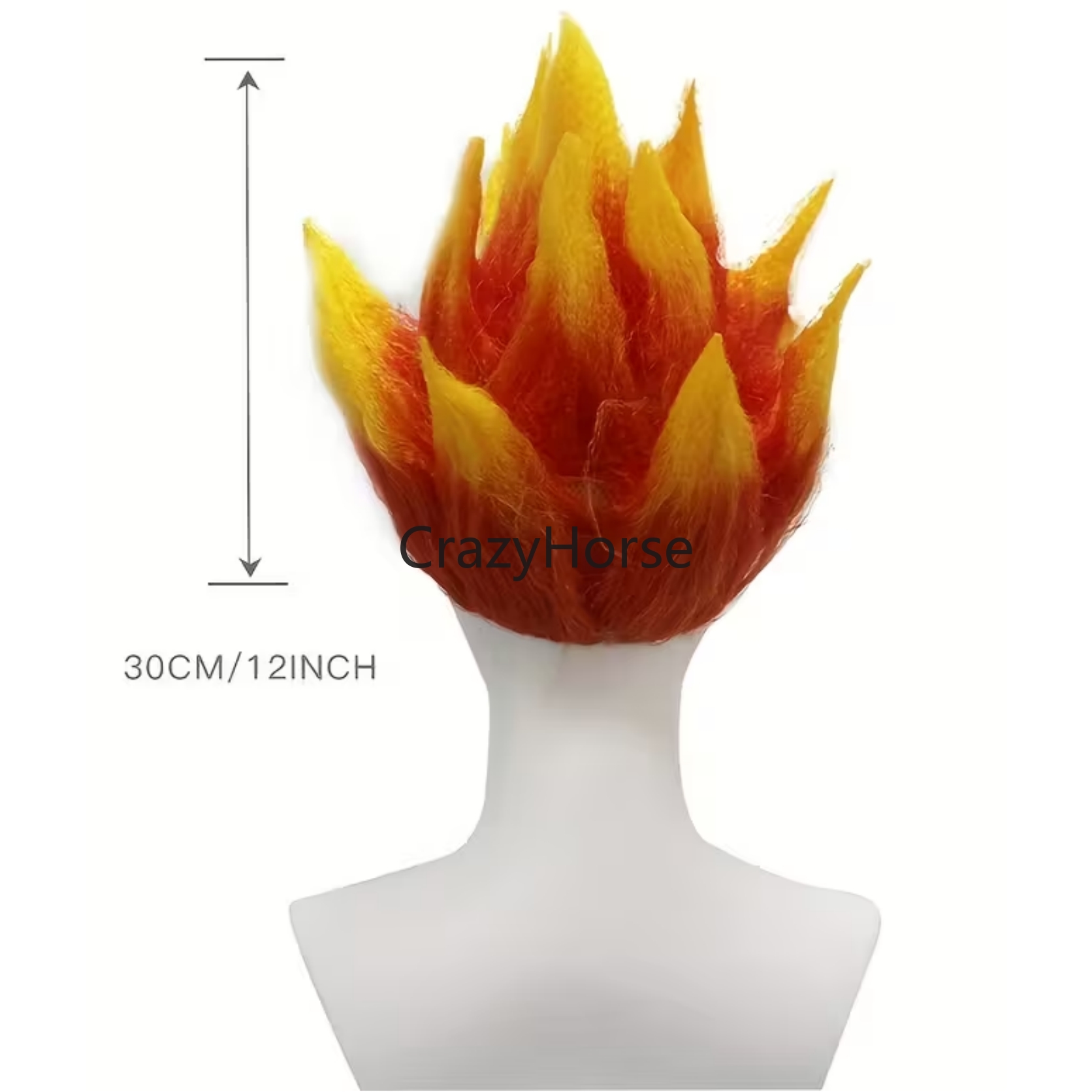 Peluca de Saiyan para Cosplay  - Cosplay Flame Prop reseña y precio