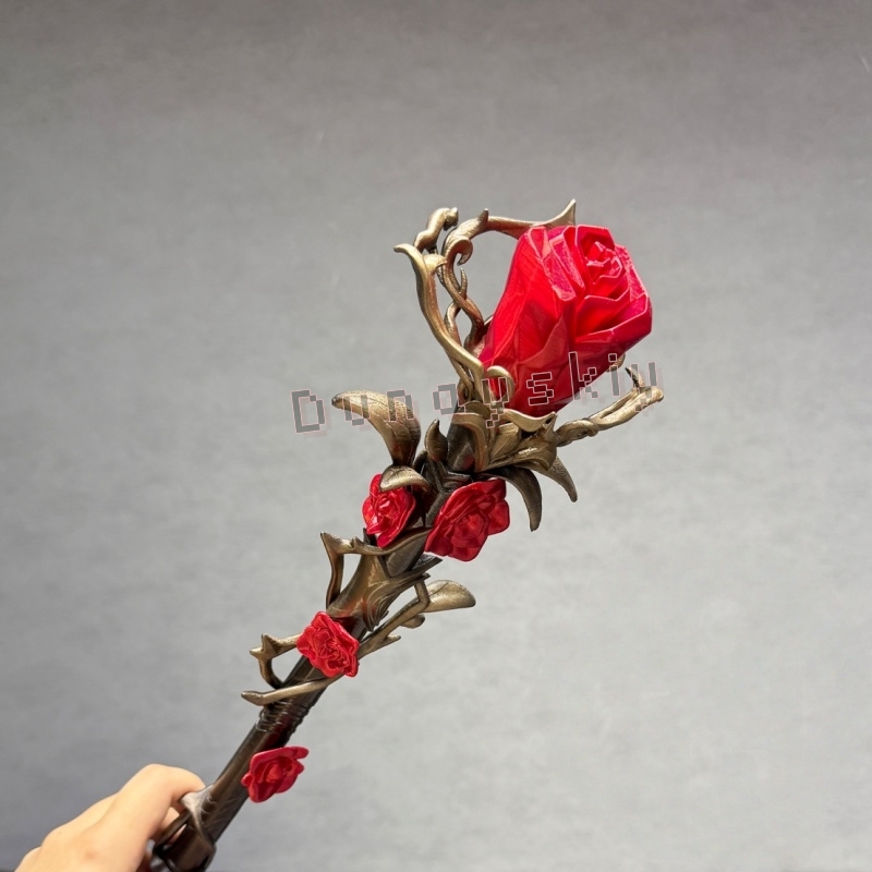 Sylus Staff Silver Wing Demon  - Cosplay Prop 3D Print reseña y precio