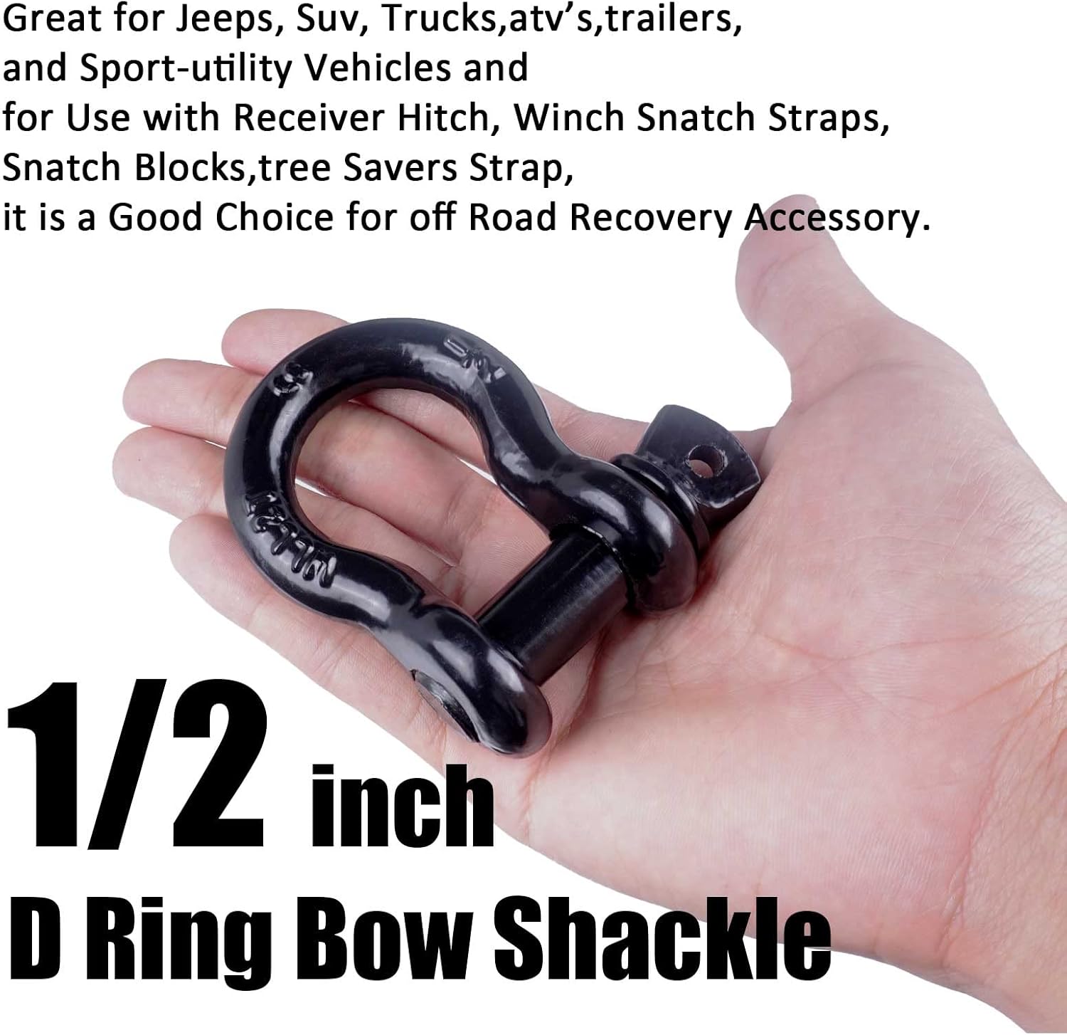 Grillete de anillo en D de 1/2 - D Ring Strap reseña y precio