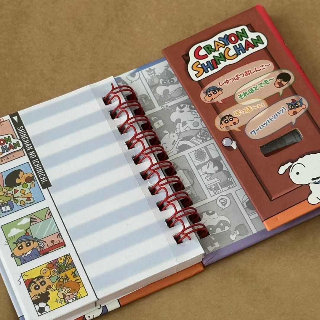 Cuaderno magnético Crayon Shin - Magnetic Clasp Cosplay reseña y precio