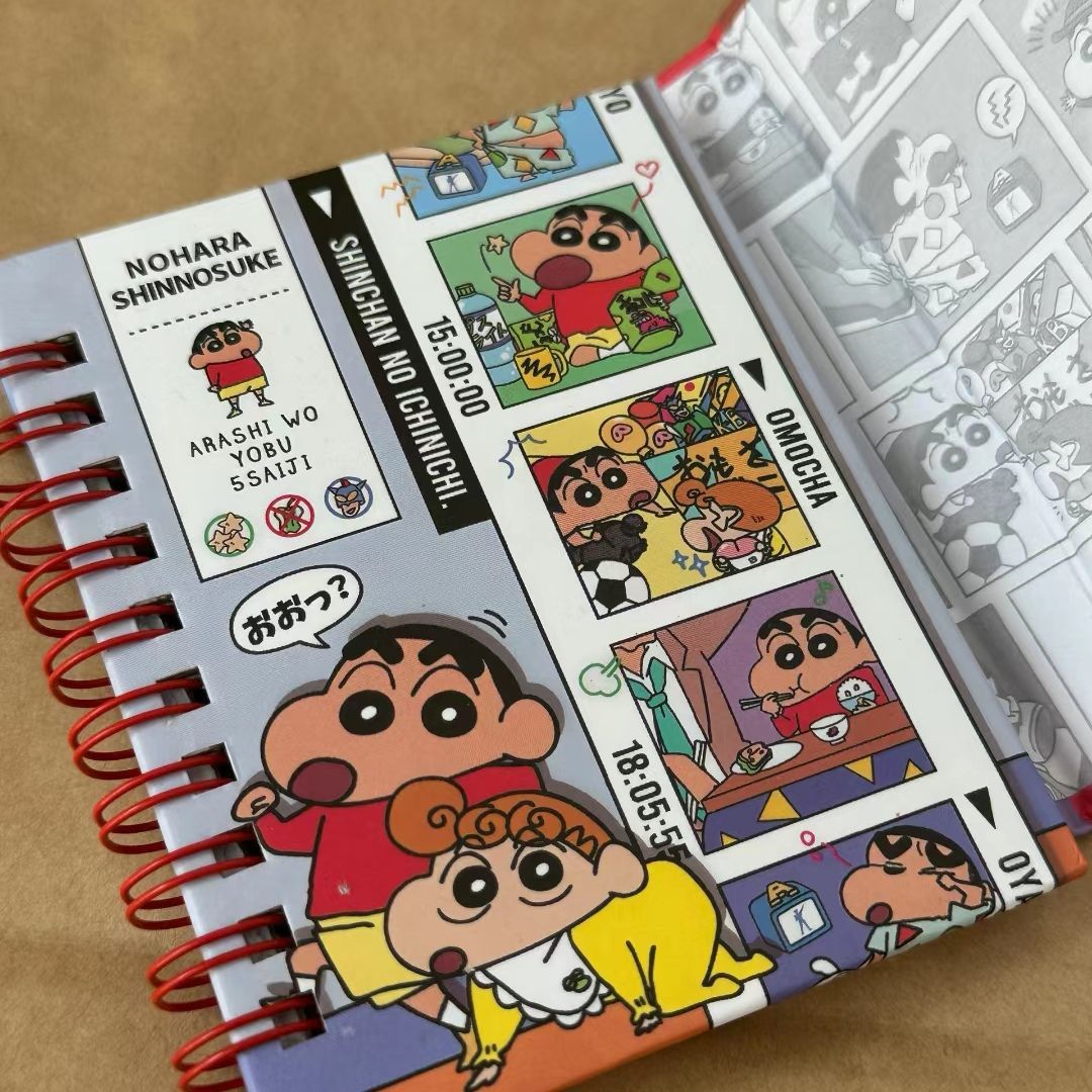 Cuaderno magnético Crayon Shin - Magnetic Clasp Cosplay reseña y precio