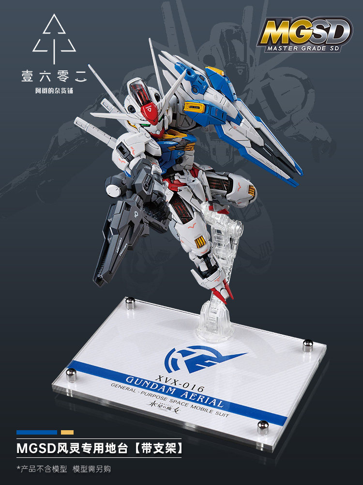Base de exhibición transparent - Bandai Gundam Rg reseña y precio